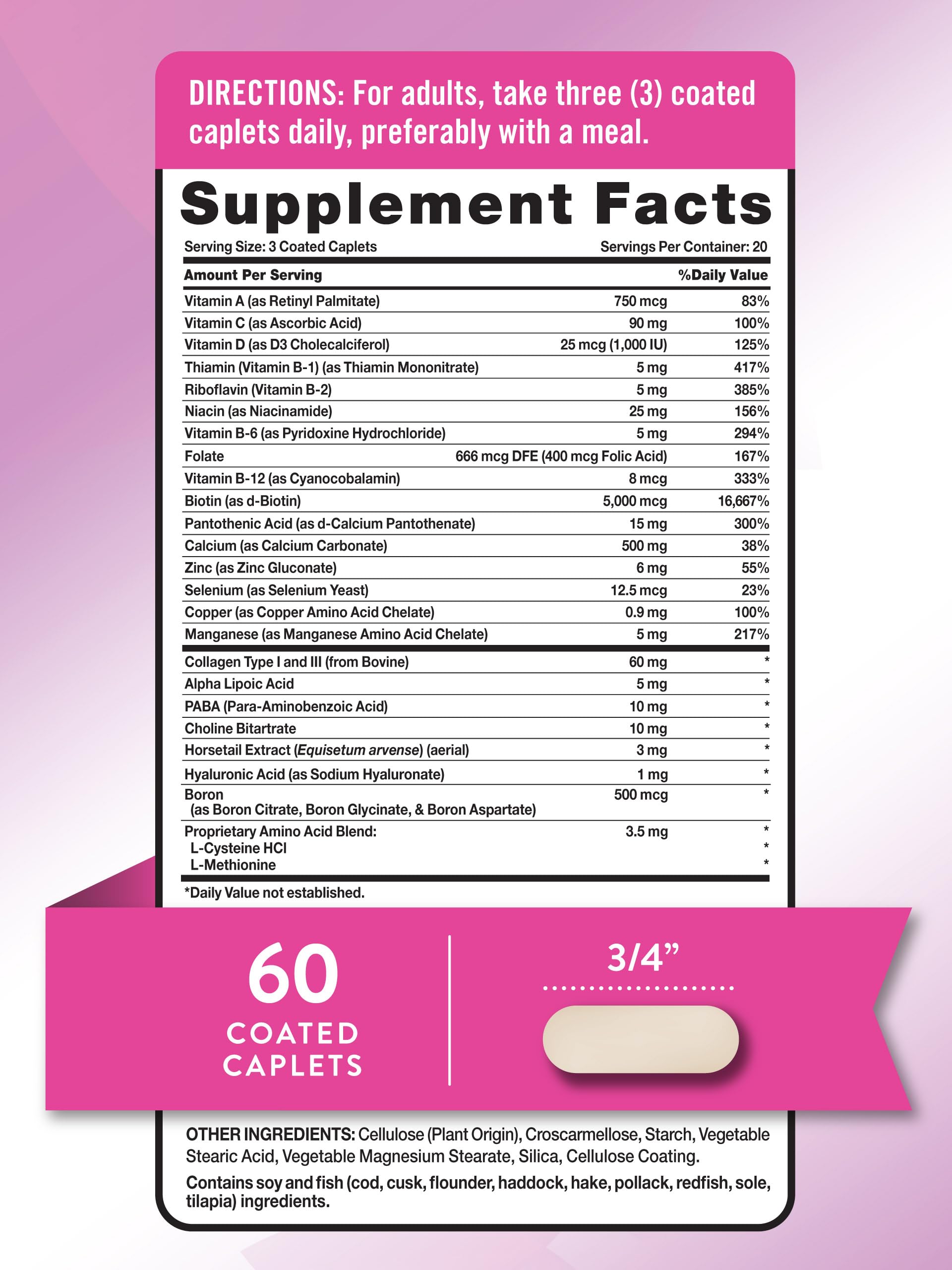 Nature's Truth biotina-5000mcg: cápsulas para absorción eficiente.