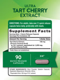 Nature's Truth bote cápsulas extracto cereza ácida, práctico para tomar en casa.