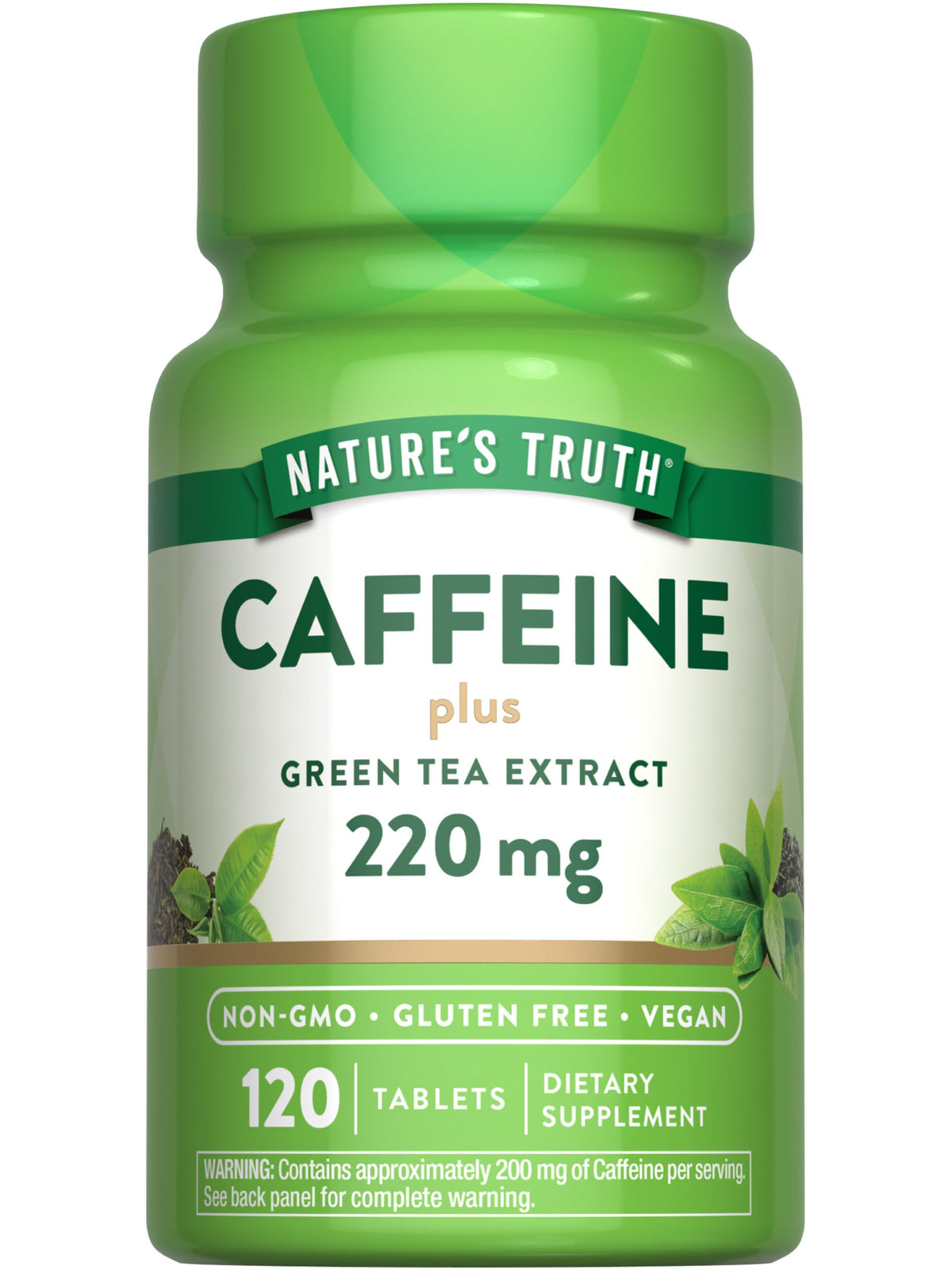 Nature's Truth Caféina en tableta para energía diaria