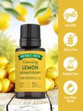 Nature's Truth Difusor con limón, aroma refrescante para espacios pequeños.