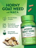 Nature's Truth Epimedium con Maca, empaque compacto para viaje.