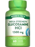 Nature's Truth Glucosamina HCI 1500mg: botella con capsulas para uso diario
