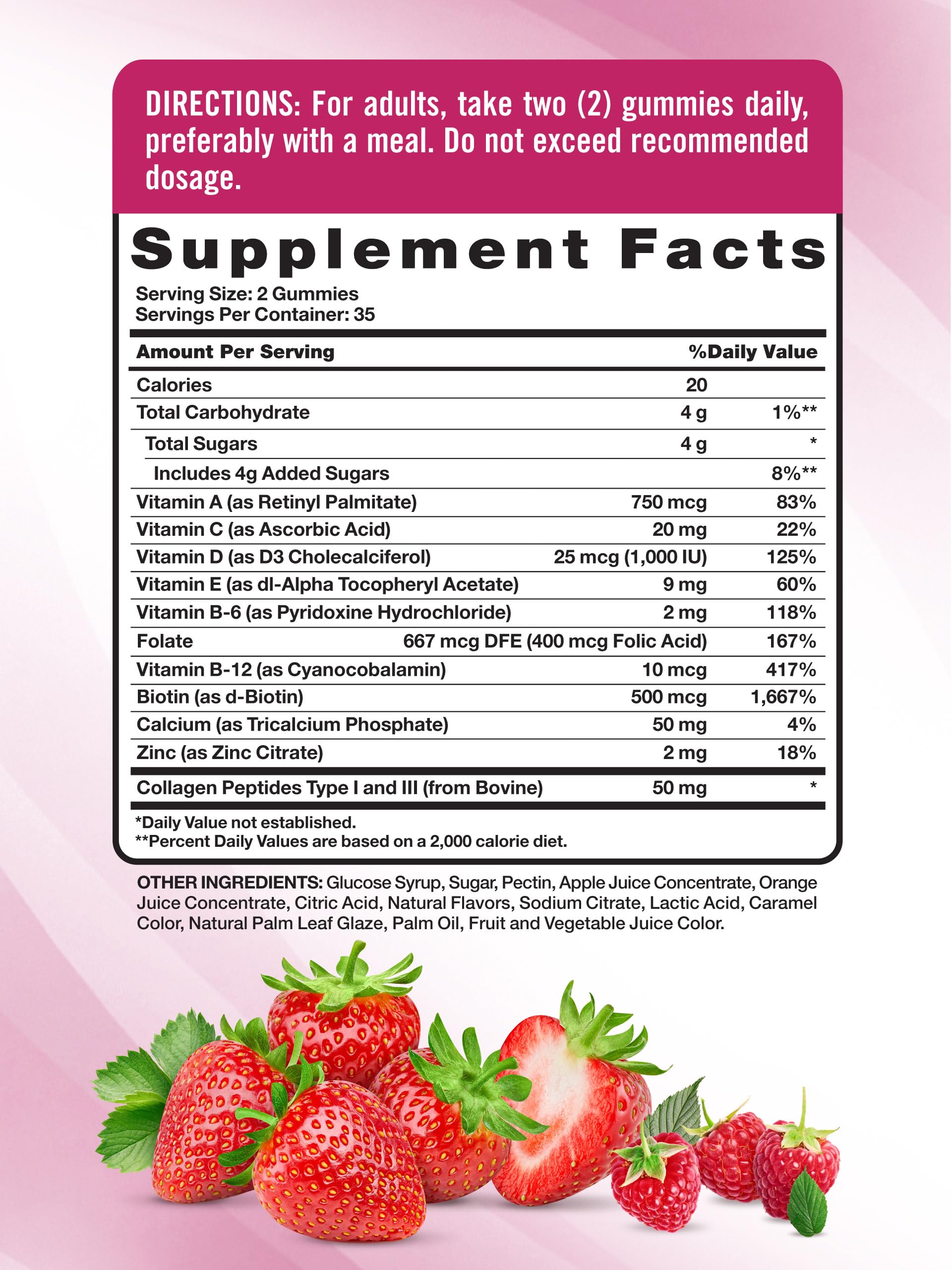 Nature's Truth gominolas multivitamínicas sabor frutos rojos para vitalidad diaria.