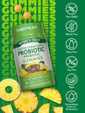 Nature's Truth gominolas probióticas para adultos, etiqueta vegana destacada.