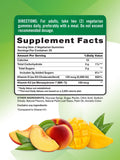 Nature's Truth gomitas D3 y K2 botella, sabor durazno-mango para consumo vegetariano