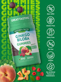 Nature's Truth gomitas ginkgo biloba envase práctico para un consumo diario.