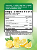Nature's Truth gomitas veganas, vitamina C y zinc, sabor cítrico