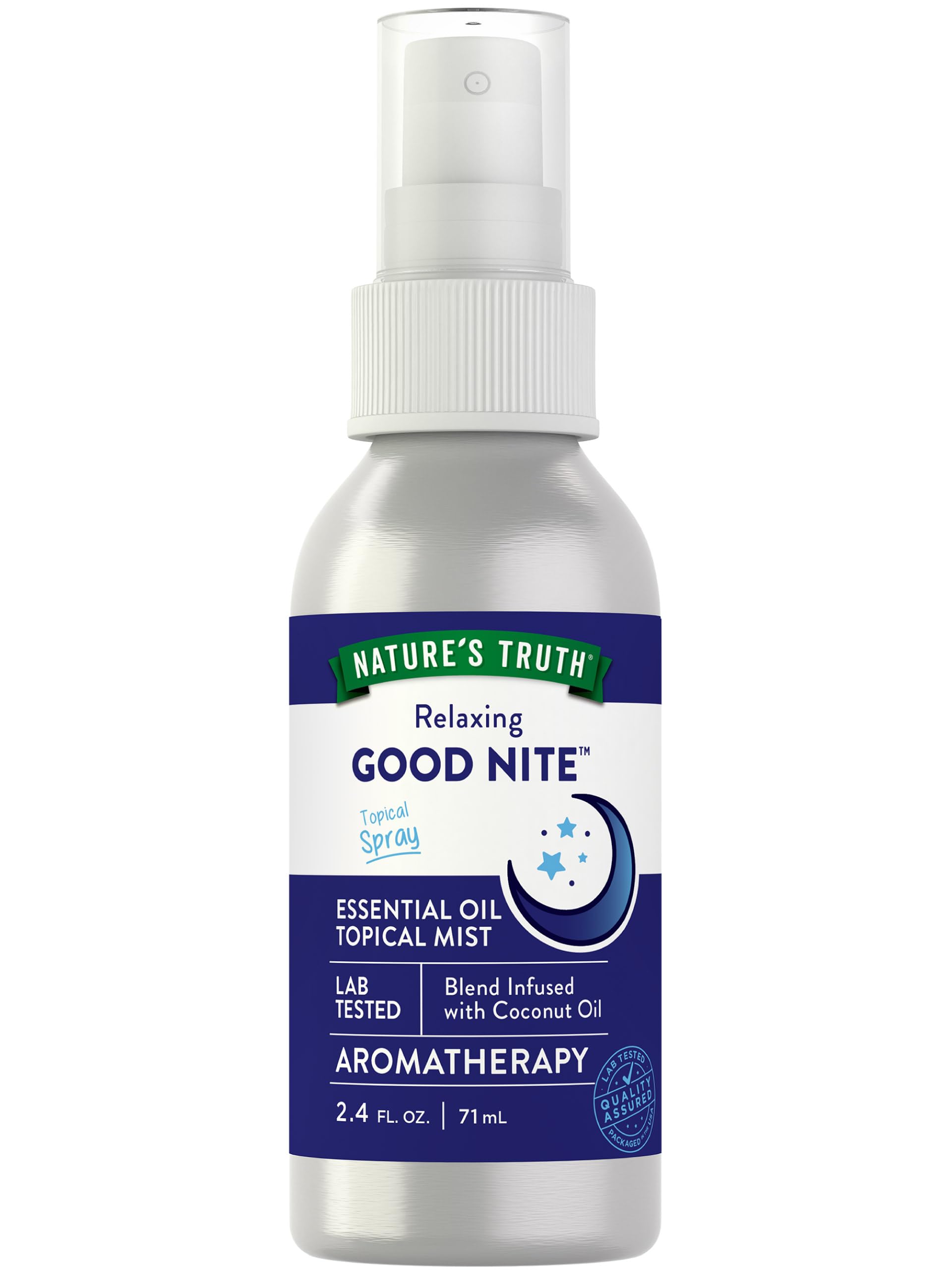 Nature's Truth Good Nite Mist: botella lista para rociar con aroma relajante nocturno