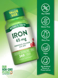 Nature's Truth Hierro: dosis diaria con una tableta vegana