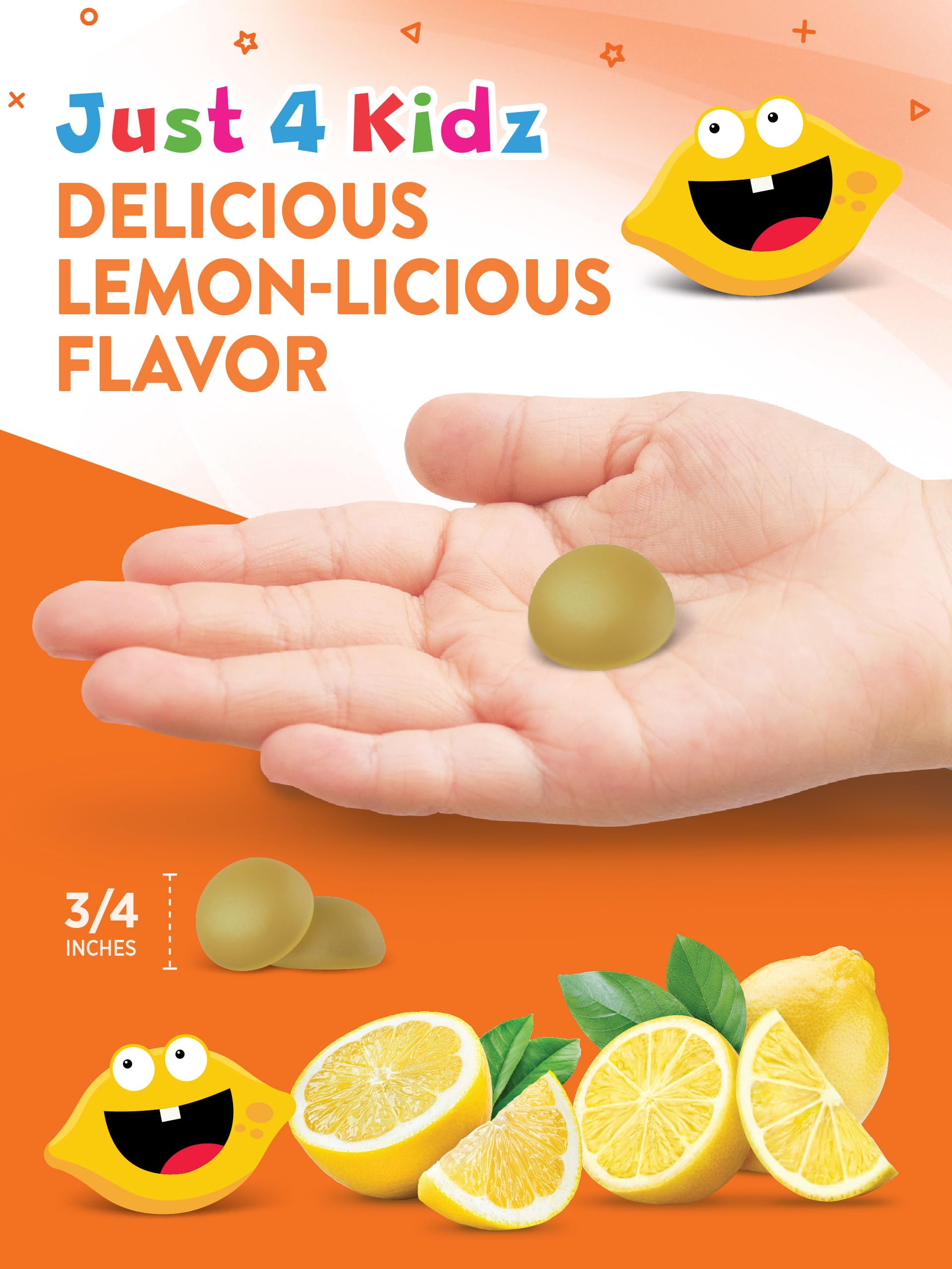 Paquete Nature's Truth de 60 gomitas para niños, conveniencia diaria