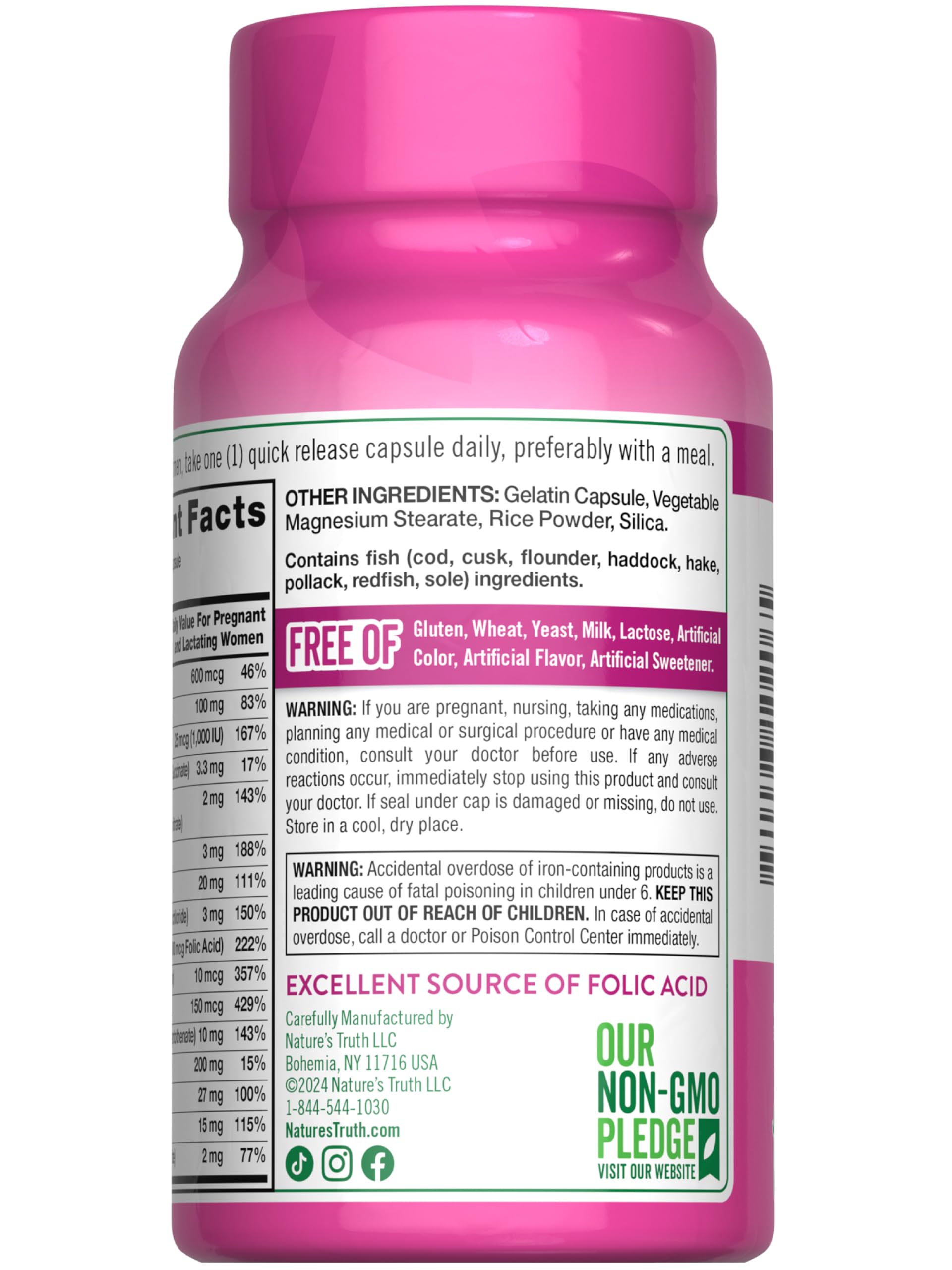 Nature's Truth: empaque sustentable para almacenamiento seguro