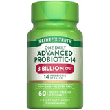 Nature's Truth probióticos cápsulas: botella para apoyar la salud digestiva diaria
