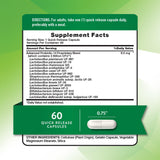 Etiqueta Nature's Truth: información de 14 cepas y UFC para elegir dosis