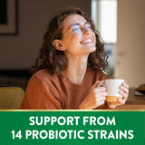 Nature's Truth Probiotics para Mujeres: envase sin refrigeración ideal para viaje.