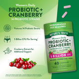 Nature's Truth Probiotics para Mujeres: fórmula sin OMG para un estilo de vida consciente.
