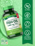 Nature's Truth: etiqueta clara que resalta ser libre de gluten y OGM.