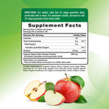 Nature's Truth gominolas sabor manzana, opción deliciosa para tomar cada día.