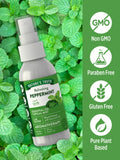 Sumérgete en un baño aromático con este spray de menta para relajación suave.