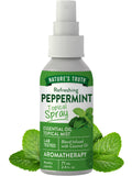 Nature's Truth Spray de Menta: botella lista para aromaterapia diaria y frescura instantánea.