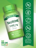 Nature's Truth Taurina: etiqueta clara con información de ingredientes