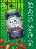 Gomitas sabor bayas mixtas Nature's Truth, textura agradable sin sabor metálico
