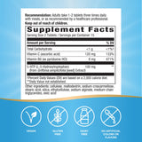 Nature's Way 5-HTP en tabletas veganas, soporte para equilibrio emocional diario.