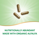 Nature's Way Alfalfa, origen-organico: cultivo selecto para un producto natural.