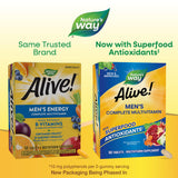 Nature's Way Alive! Hombres blíster-tabletas — soporte al metabolismo de la energía.