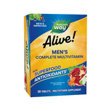 Nature's Way Alive! Hombres tabletas multivitamínicas para energía diaria y función muscular.