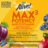 Nature's Way Alive! Max Potency, frasco visible para energizar tus mañanas.