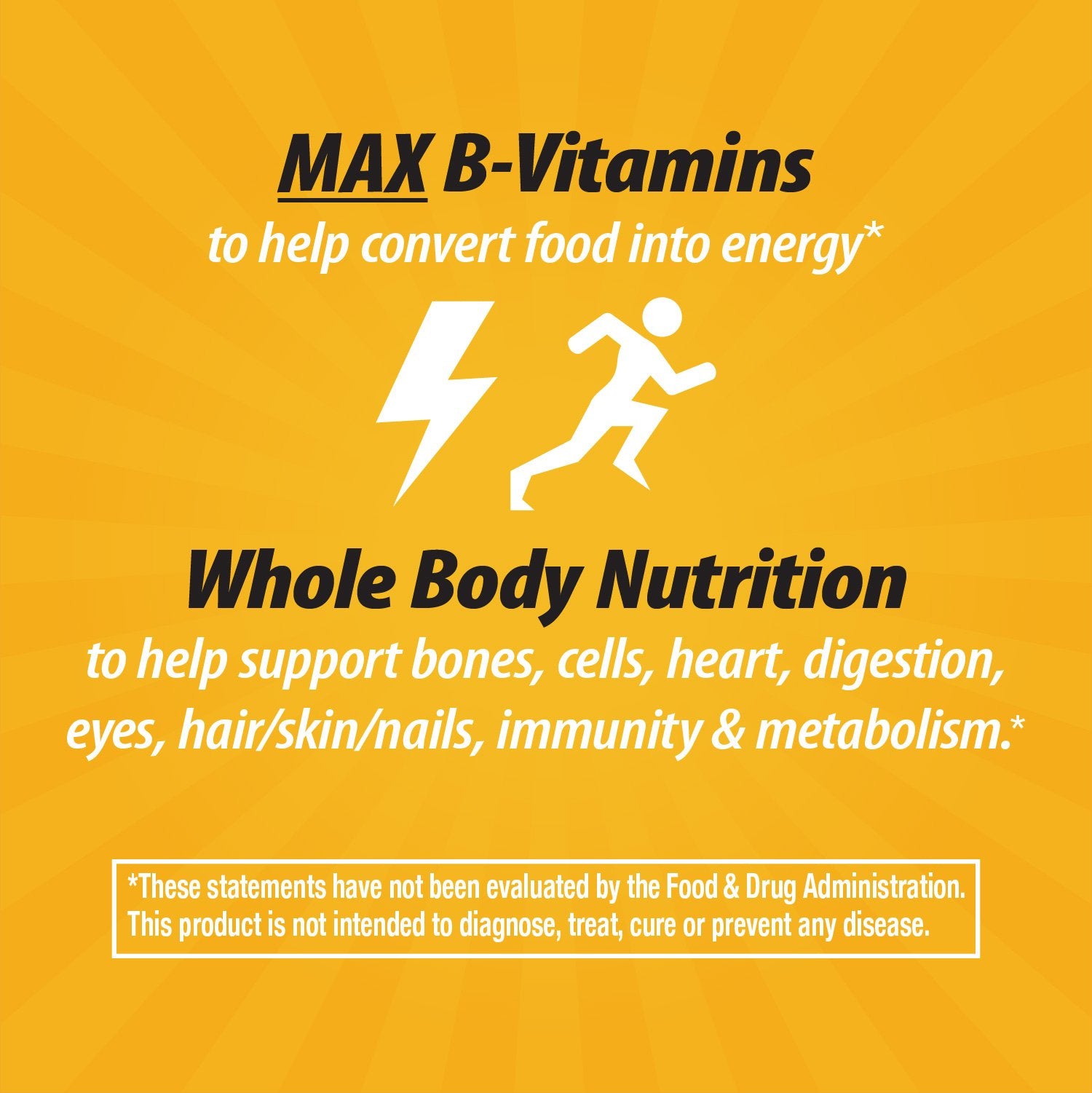 Nature's Way Alive! Max Potency, tabletas fáciles de tomar en cualquier momento.