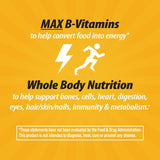 Nature's Way Alive! Max Potency, tabletas fáciles de tomar en cualquier momento.