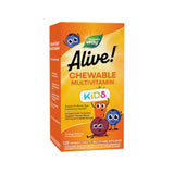 Nature's Way Alive! para niños, tabletas masticables de 120, apoyo nutricional diario.