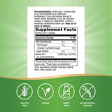 Nature’s Way tabletas B-12 etiqueta clara de ingredientes