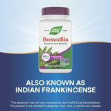 Nature's Way Boswellia Premium Extract: primer plano de tabletas brillantes para uso diario.