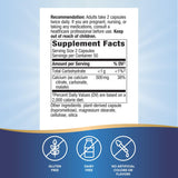 Nature's Way calcio magnesio zinc mineral, etiqueta, guía de uso y beneficios