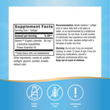 Nature's Way CalmAid Lavanda aceite Silexan, ingrediente clave para relajación.
