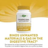 Nature's Way Carbón Activado cápsulas, uso diario recomendado con agua