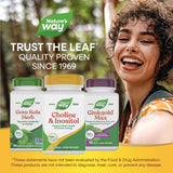 Nature's Way Colina y Inositol: diseño del envase para uso diario