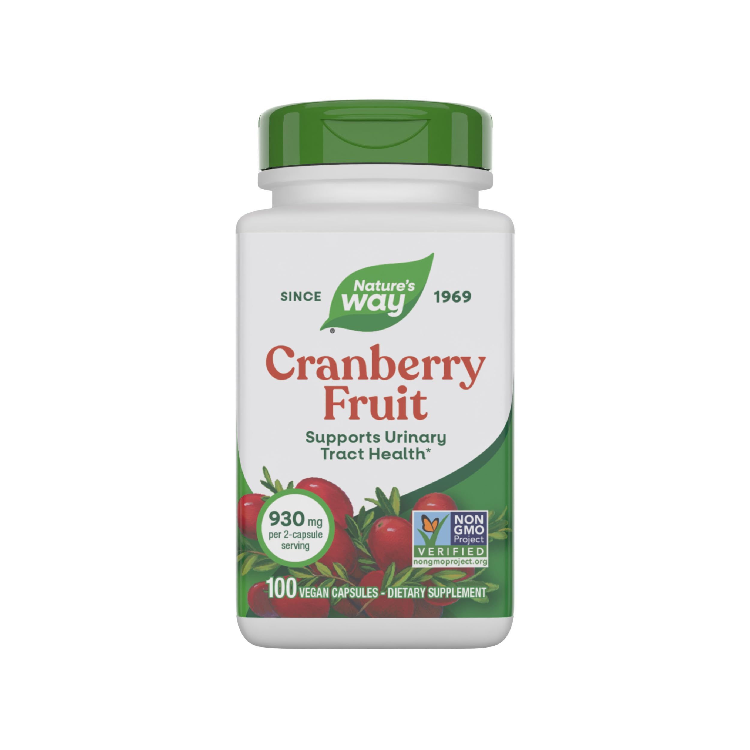 Nature's Way cranberry fruta cápsulas para uso diario