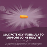Nature's Way Curcuma Max Potency, etiqueta informativa que destaca calidad y pureza.