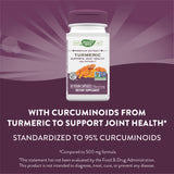 Nature's Way Curcuma Max Potency, tapa hermética que mantiene la frescura de las cápsulas.