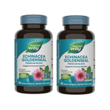 Nature's Way Echinacea Goldenseal, botella de 900 mg, para apoyo al sistema inmunitario.