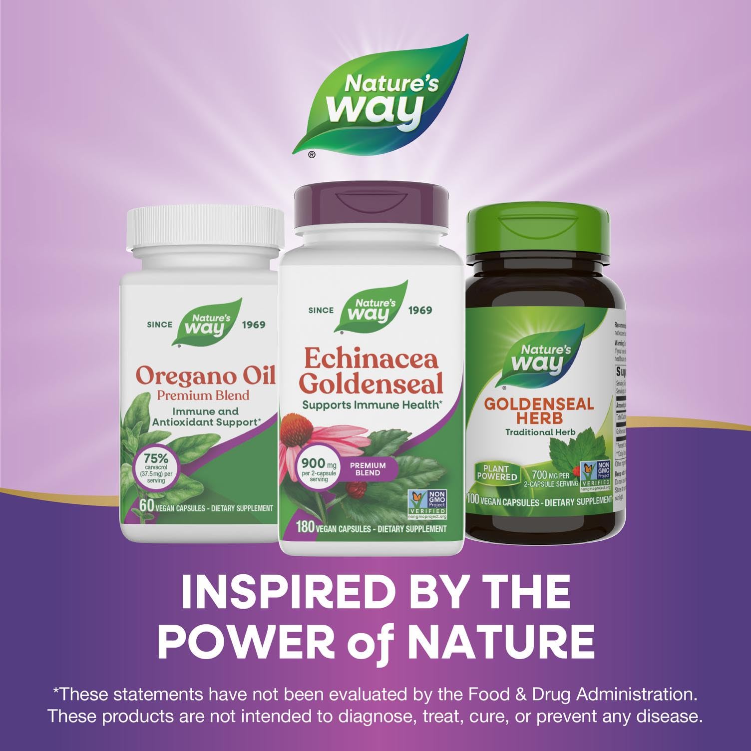 Presentación premium Nature's Way, estuche compacto para botiquín