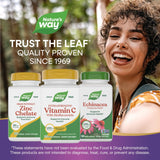 Nature's Way Extra Strength Vitamin C, cápsula lista para tomar.