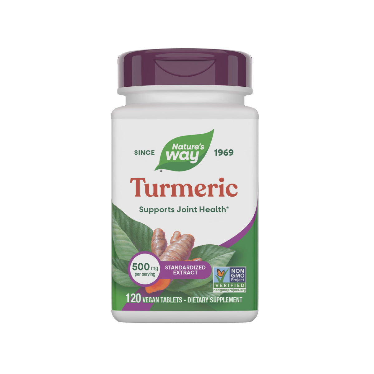 Nature's Way Extracto Premium de Cúrcuma: botella, apoyo a la salud articular