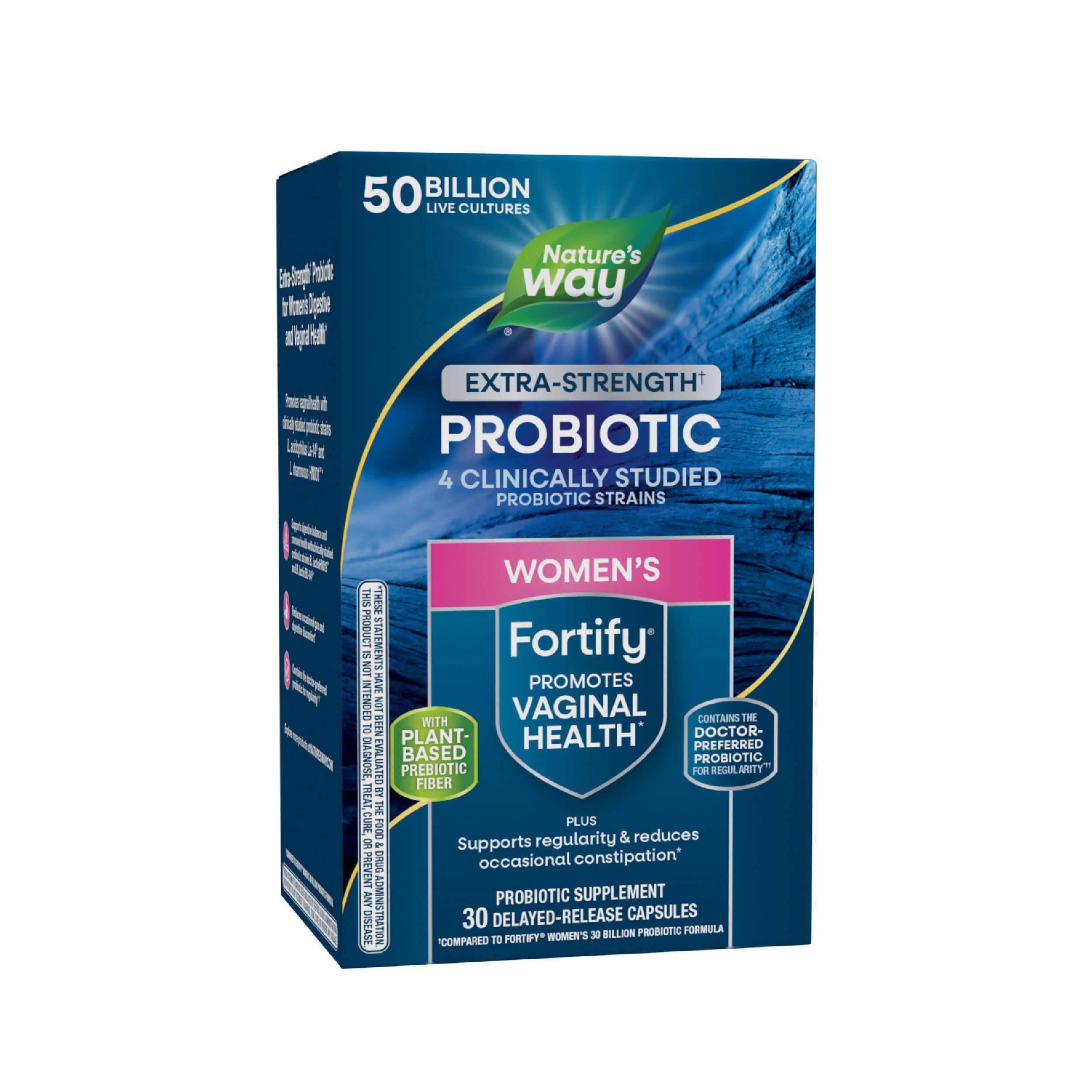 Nature's Way Fortify para mujeres cápsulas 50 mil millones, apoyo digestivo diario