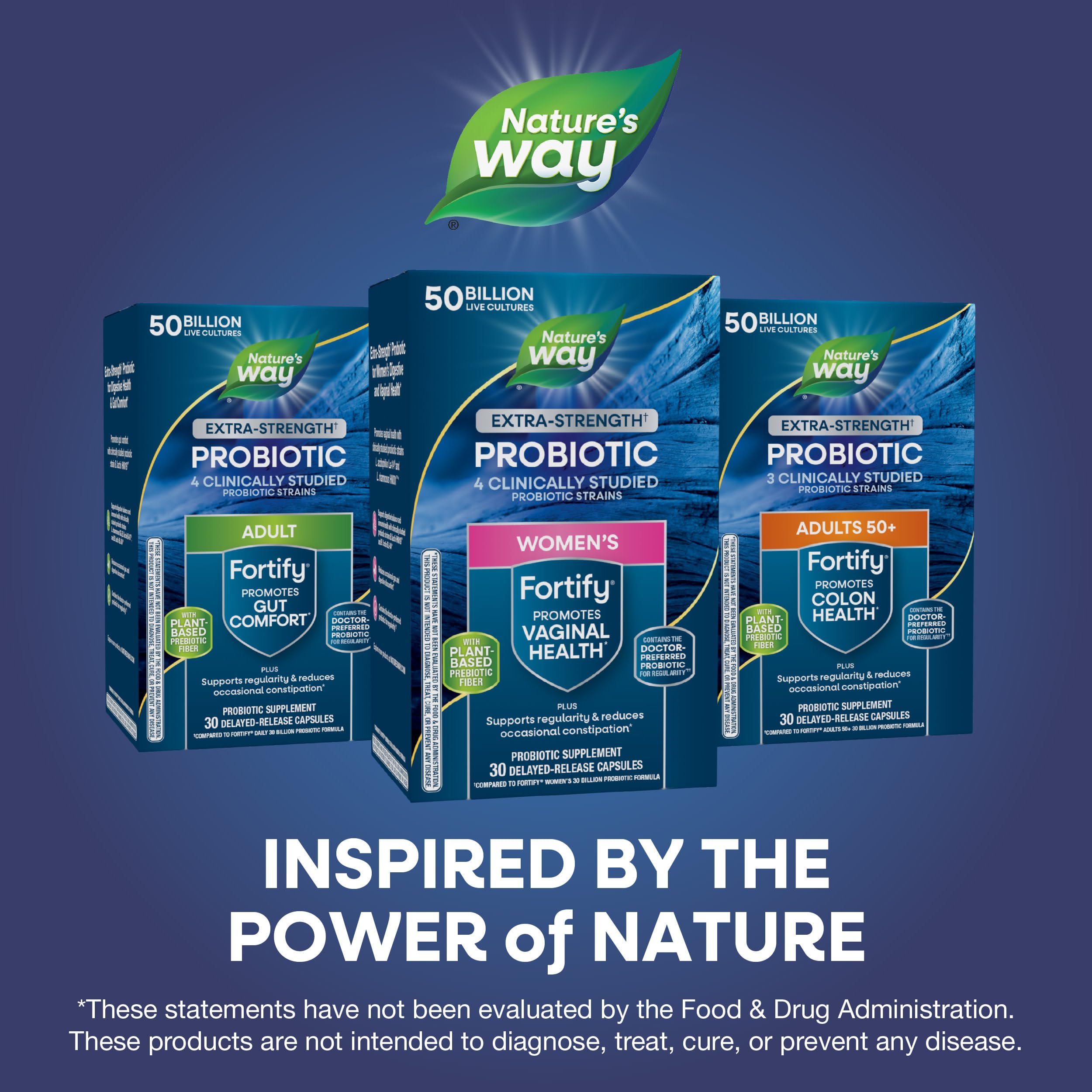 Formato estable sin refrigeración para Nature's Way Fortify mujeres