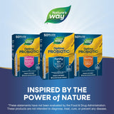 Etiqueta indica gluten, soja y lácteos ausentes en Fortify Optima de Nature's Way.
