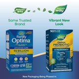 Cápsula diaria de Fortify Optima Probiótico para uso continuo y digestión equilibrada.